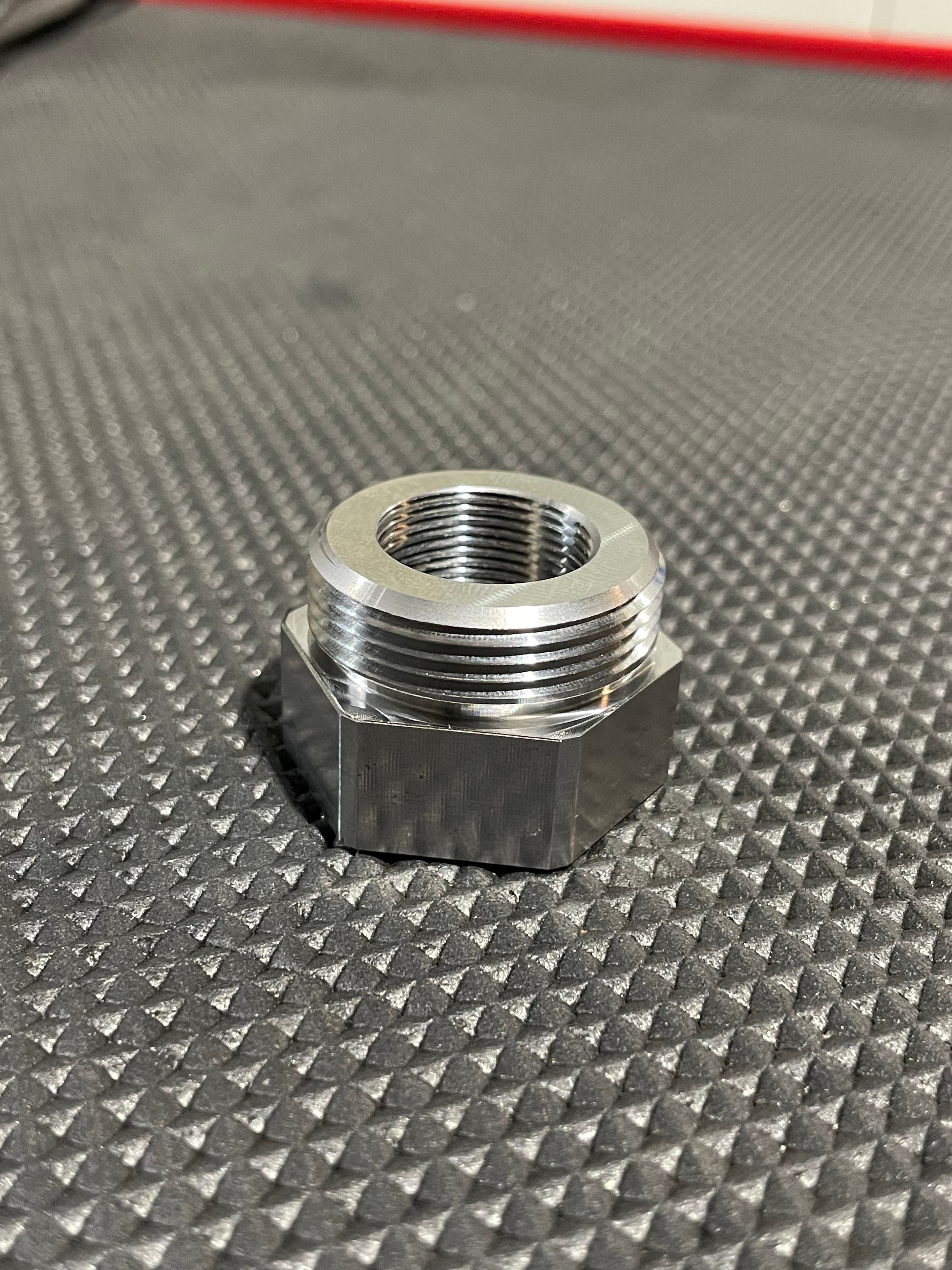 Precision machined part with mirror finish
